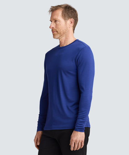 Men's Long Sleeve Merino Crew