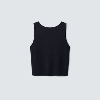 Women's Merino Cropped Tank