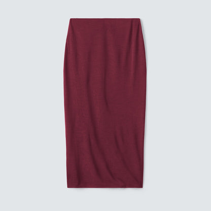 Women's Merino Maxi Skirt
