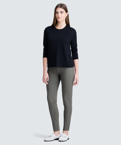 Women's Relaxed Long Sleeve Merino Crew