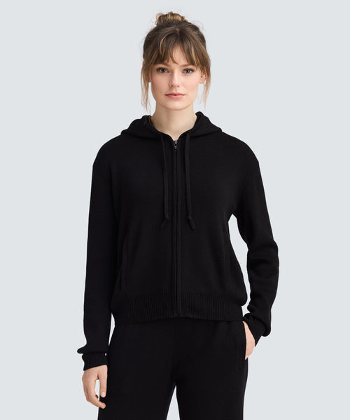 Women's Merino Knit Hoodie