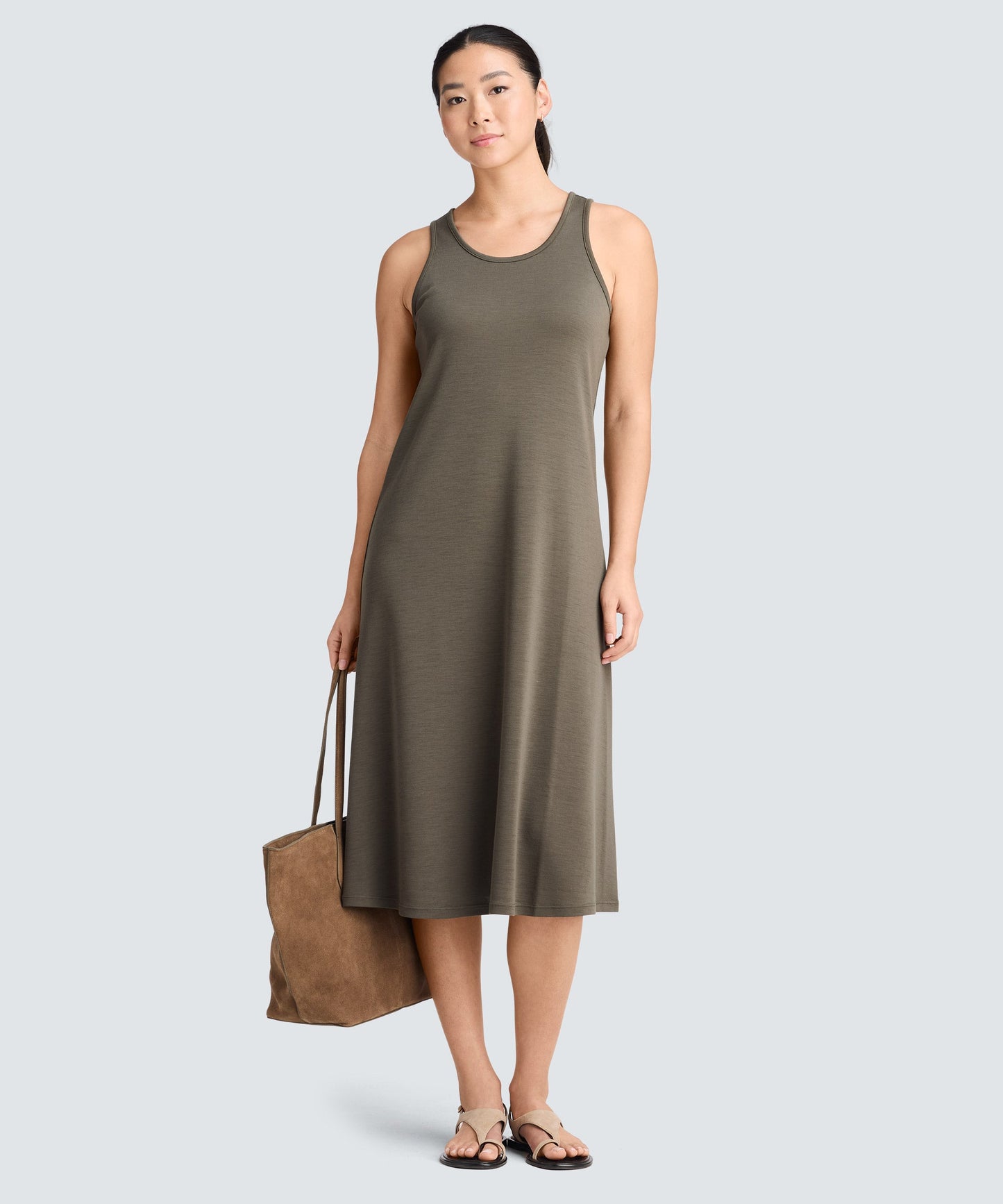Women's Merino A-Line Tank Dress