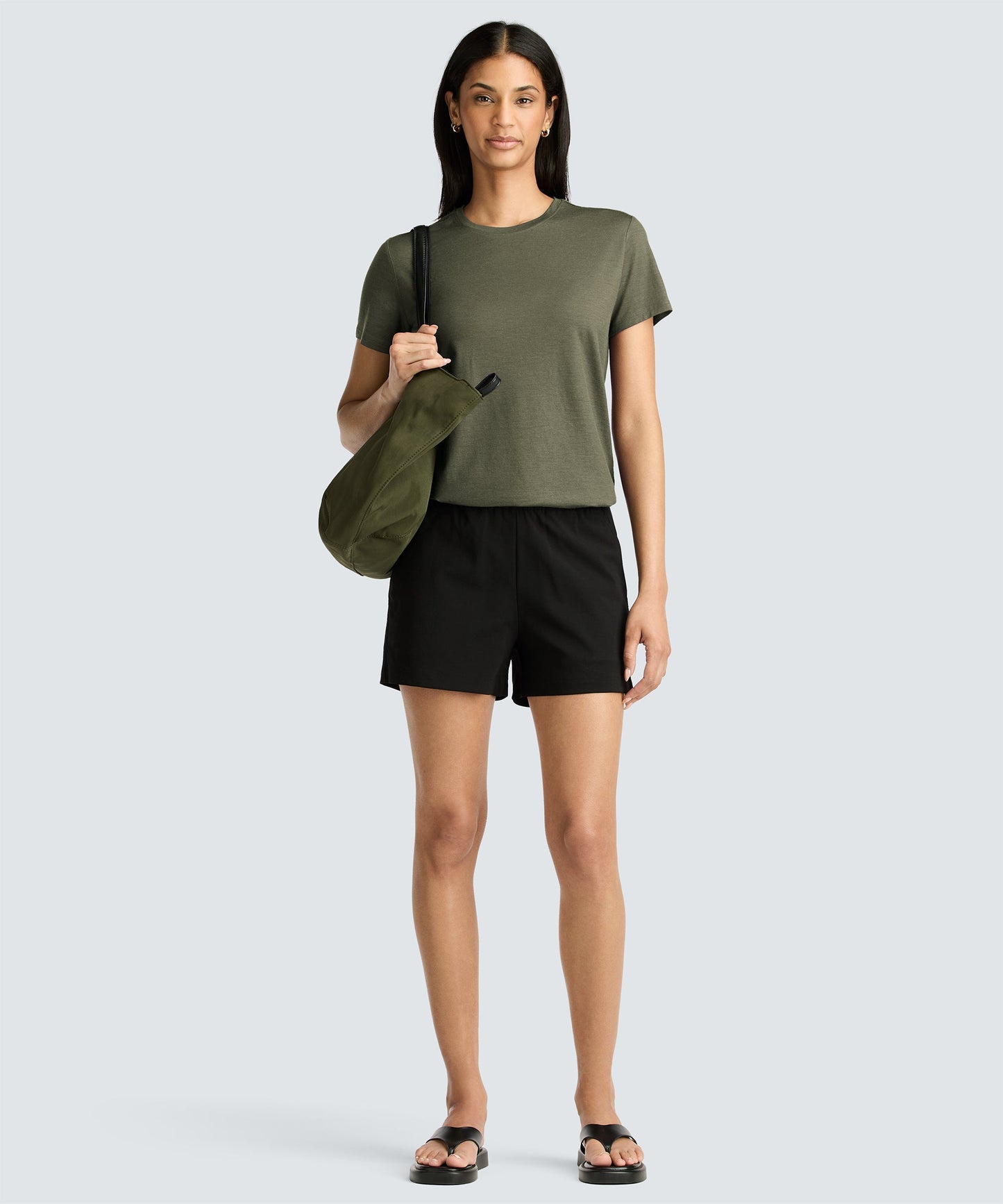 Women's Merino Crew Neck T-Shirt