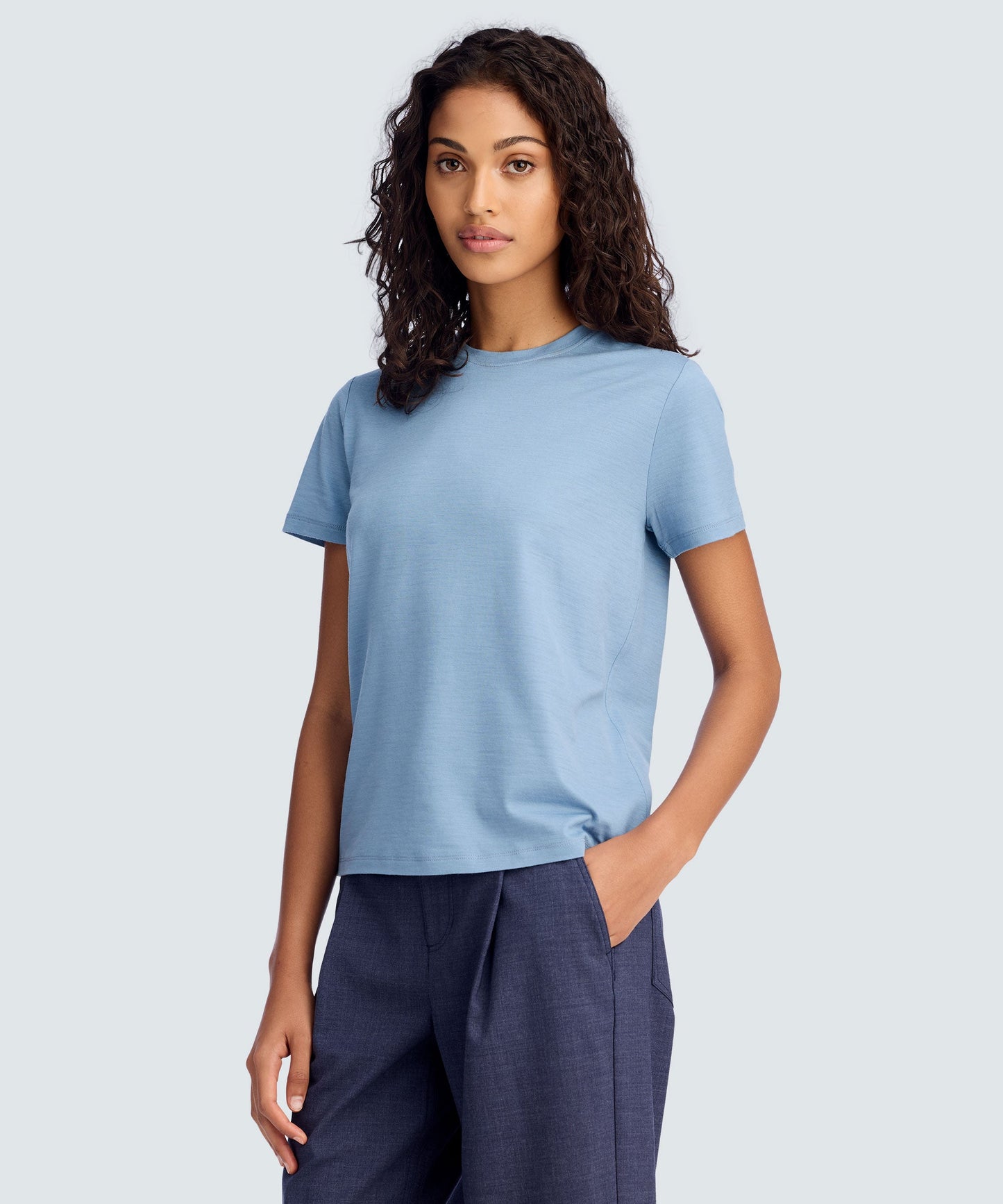Women's Merino Crew Neck T-Shirt