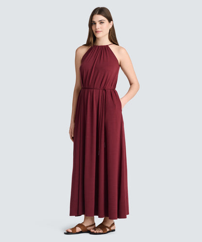 Women's Merino Halter Dress