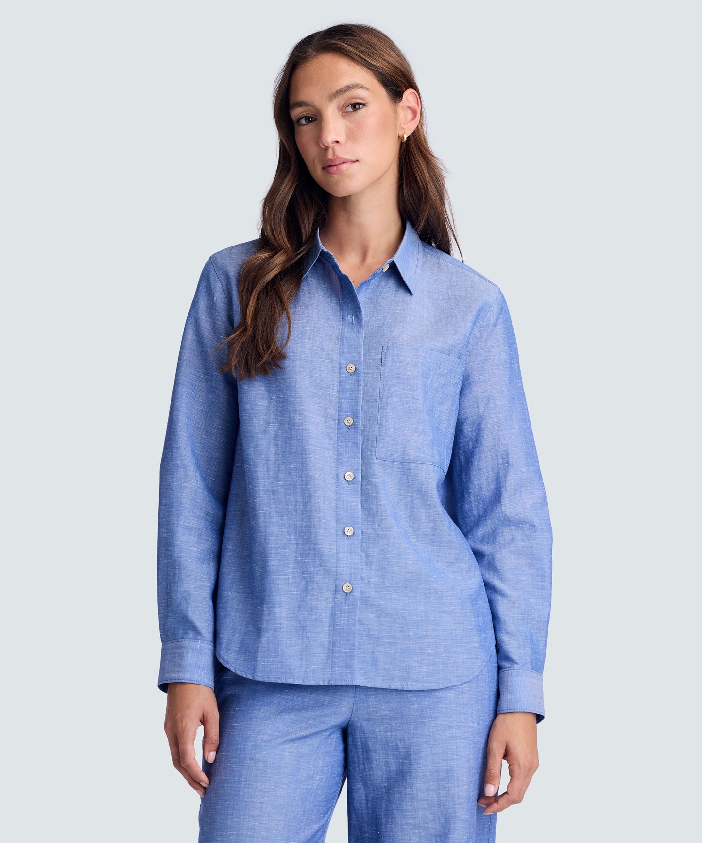 Women's Merino Linen Shirt