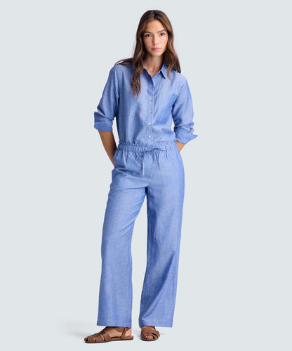 Women's Merino Linen Shirt