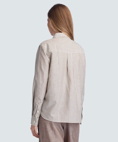 Women's Merino Linen Shirt