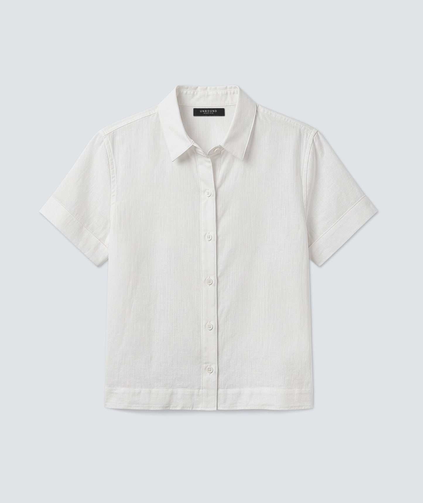 Women's Merino Linen Short Sleeve Shirt