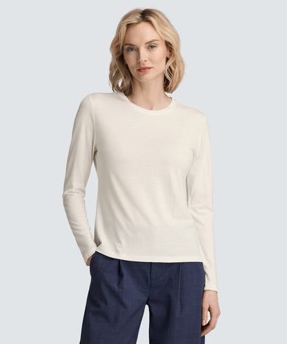 Women's Long Sleeve Merino Crew