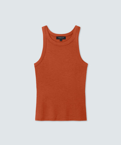 Women's Merino Rib Racer Tank