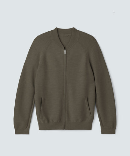 Men's Merino Knit Bomber
