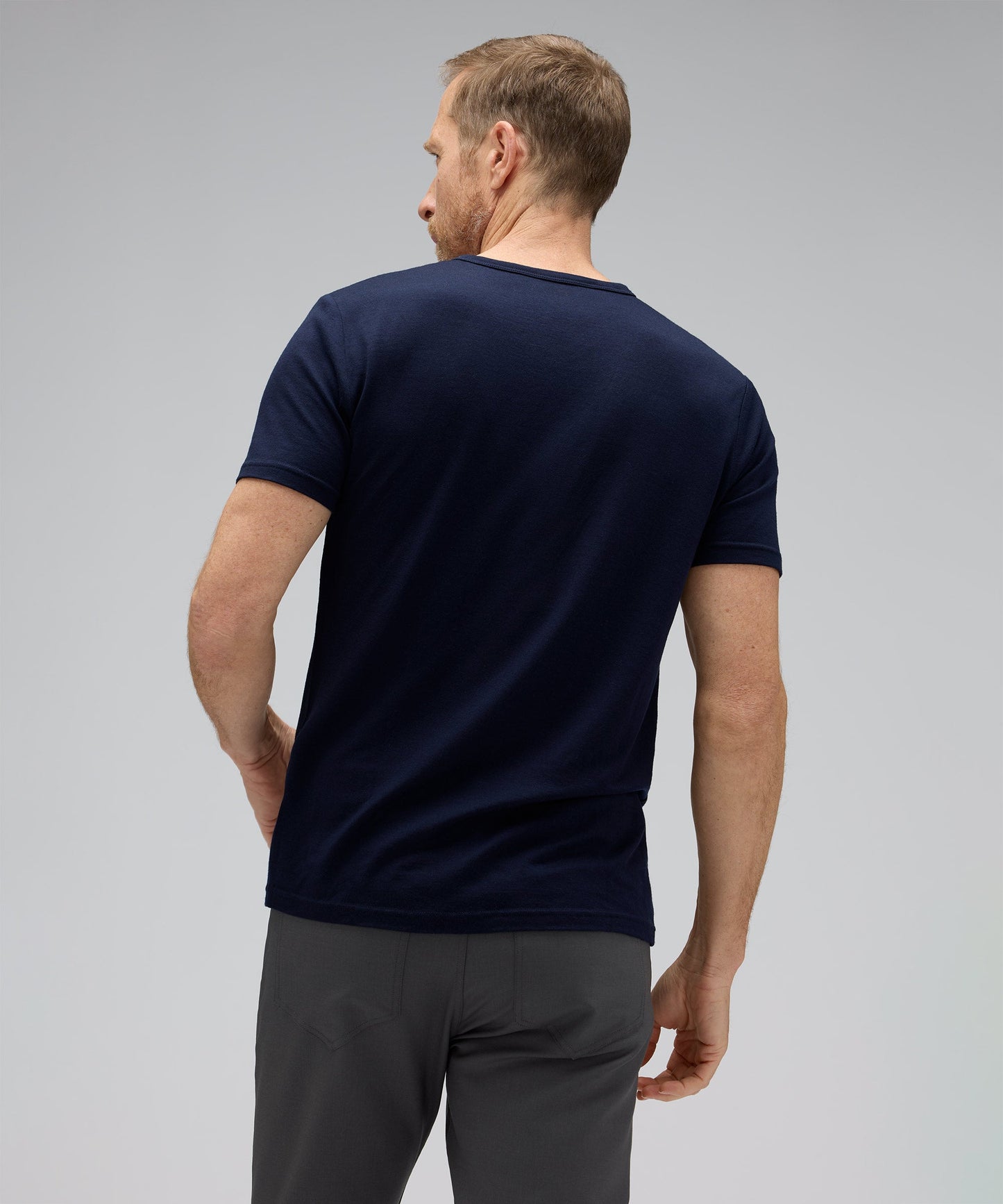 Men's Merino Short Sleeve Henley