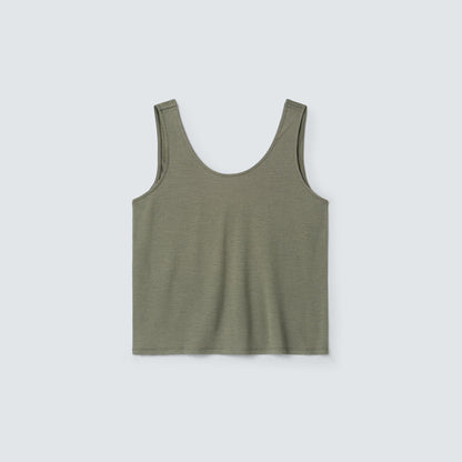 Women's Relaxed Merino Scoop Neck Tank