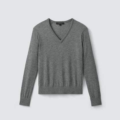 Women's Merino V-Neck Sweater