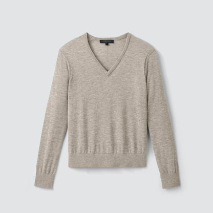 Women's Merino V-Neck Sweater