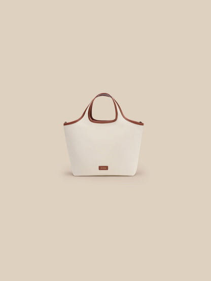 Cuyana For Faherty Canvas Mini System Tote - Natural