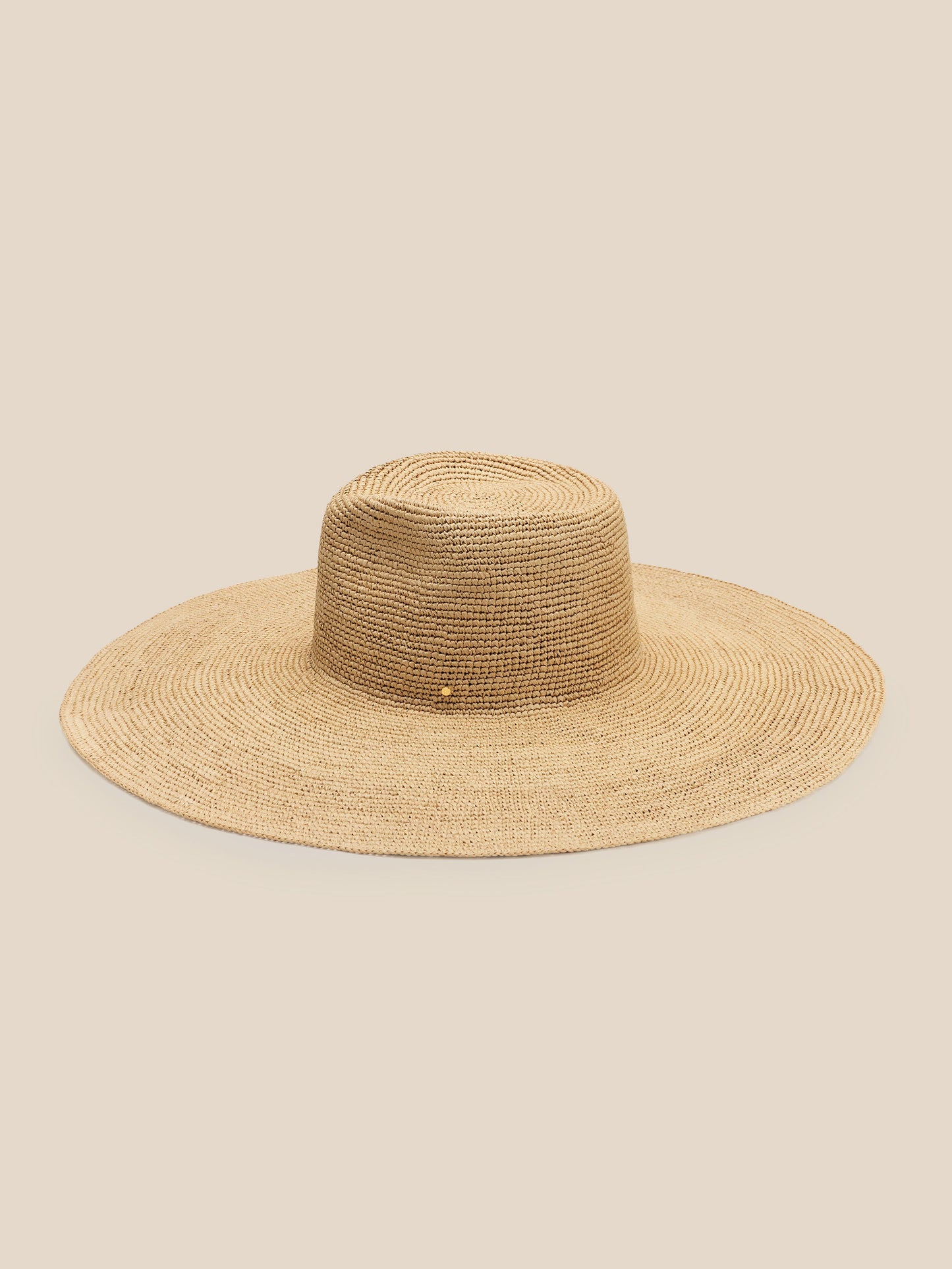Cuyana For Faherty Beach Hat - Dark Natural