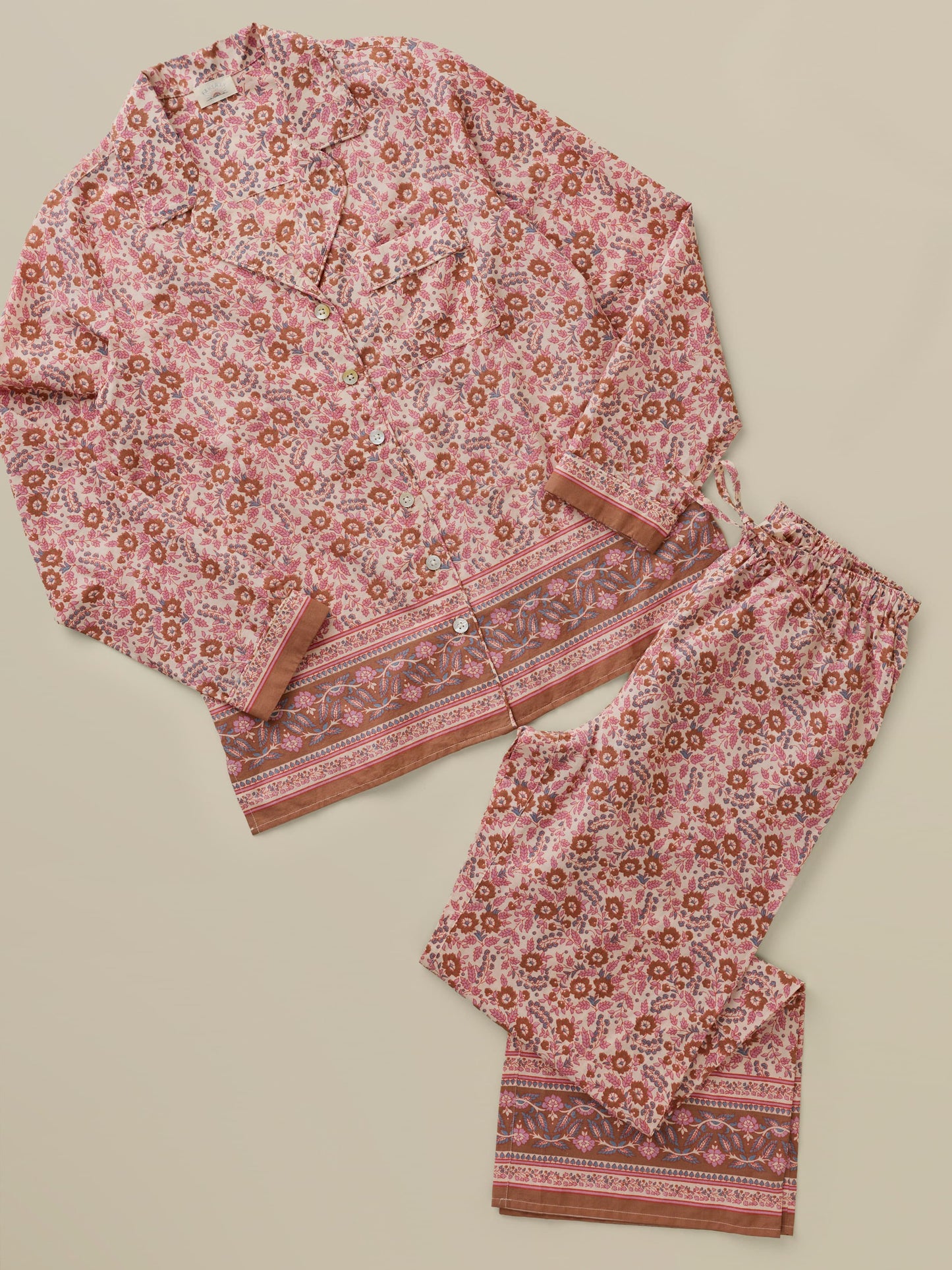 Pajama Pant Set - Clara Ikat