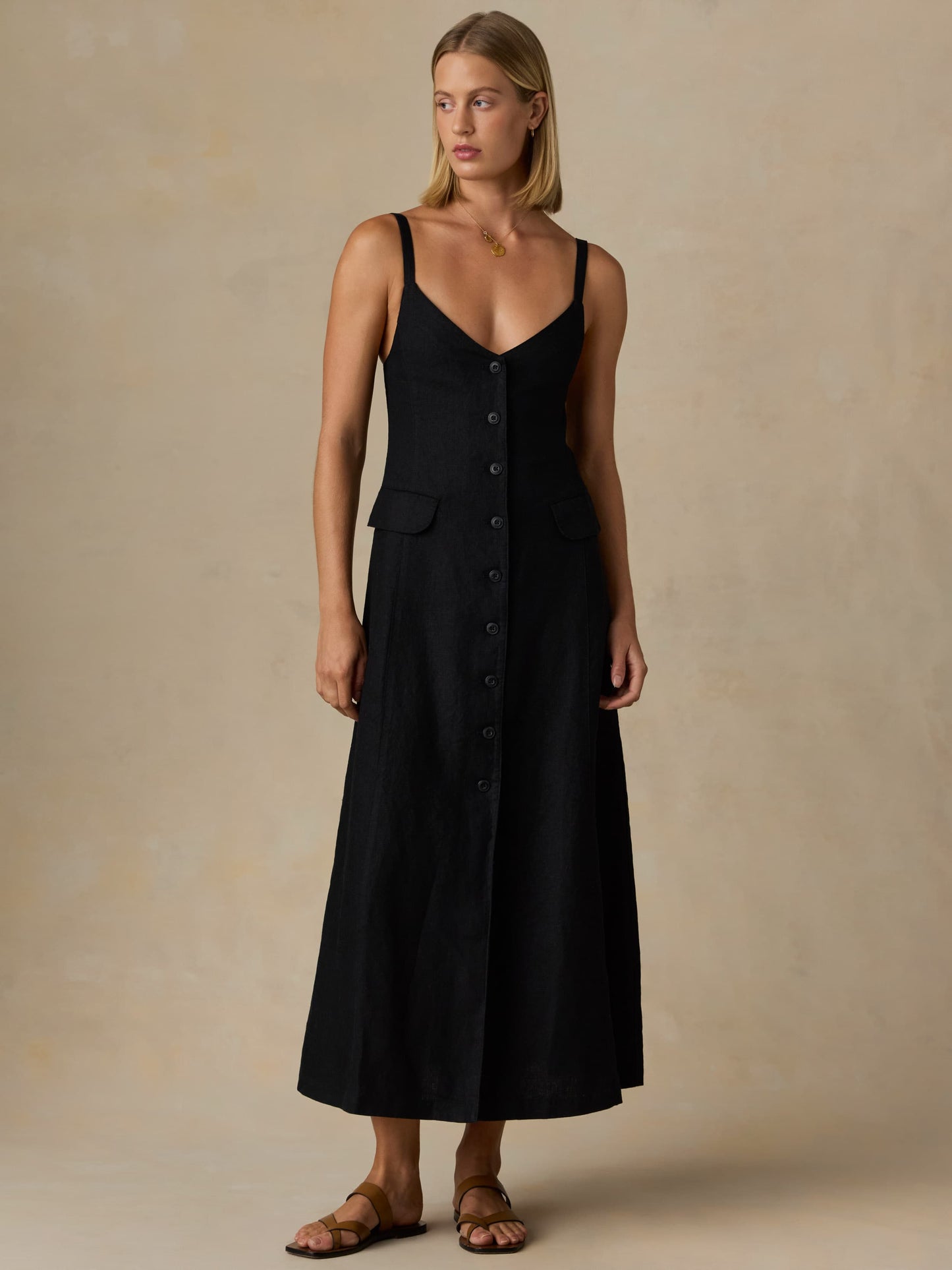 Sun Strider Milo Dress - Black