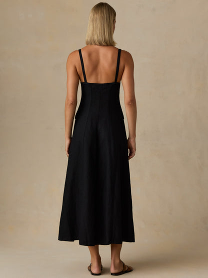Sun Strider Milo Dress - Black