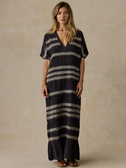Selene Maxi Dress - Washed Black