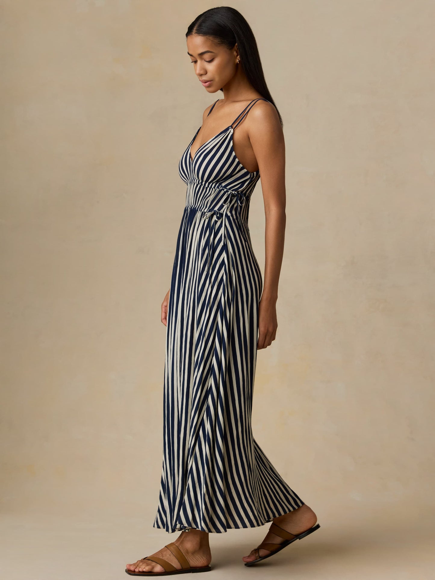 Sunbeam Dress - Spellbound Coastal Stripe