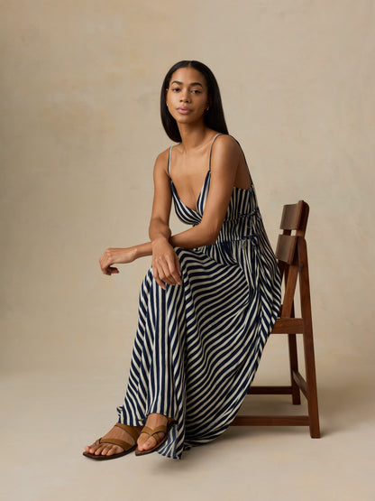 Sunbeam Dress - Spellbound Coastal Stripe