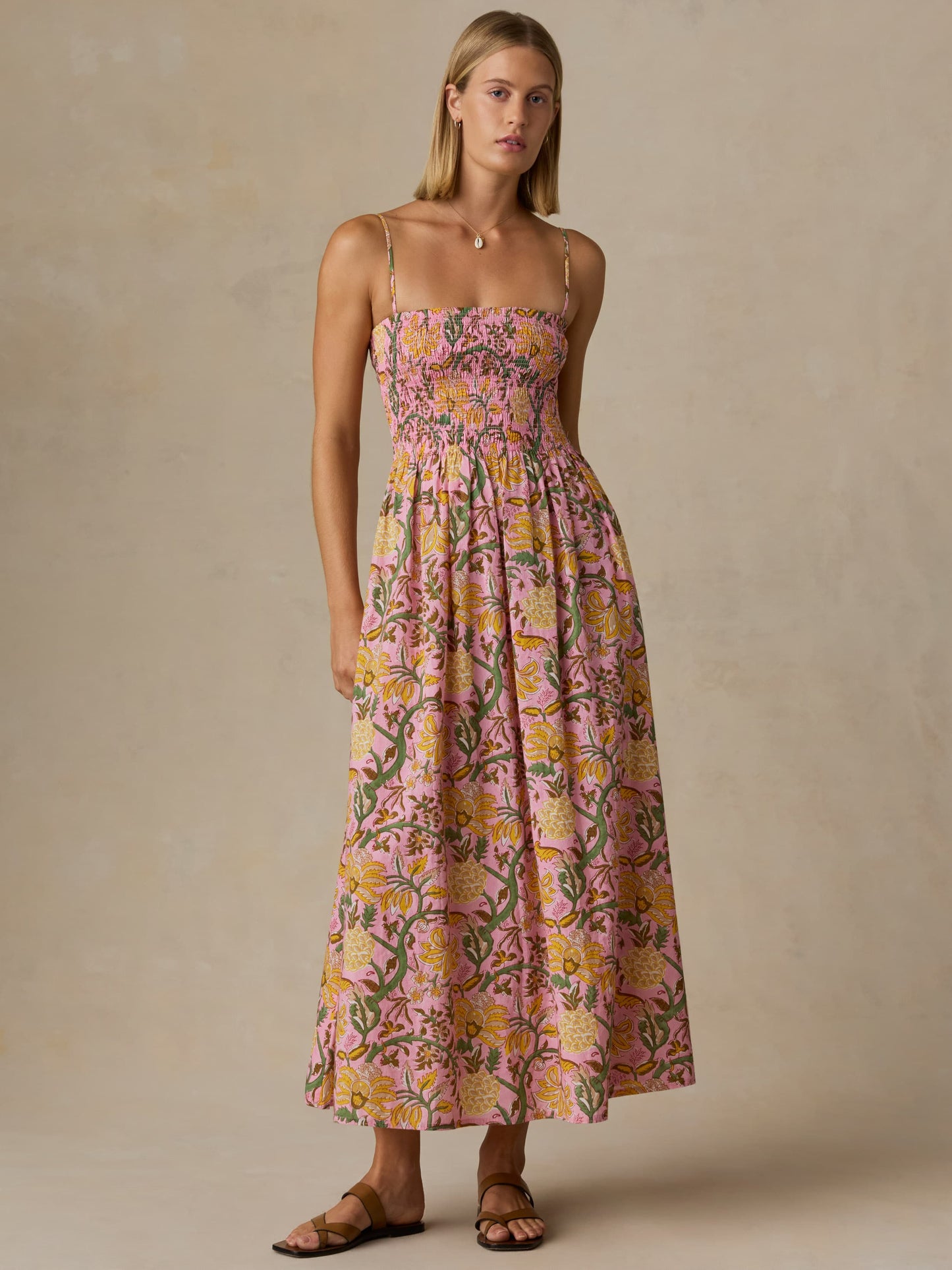 Voile Lucia Dress - Blossom Serenade
