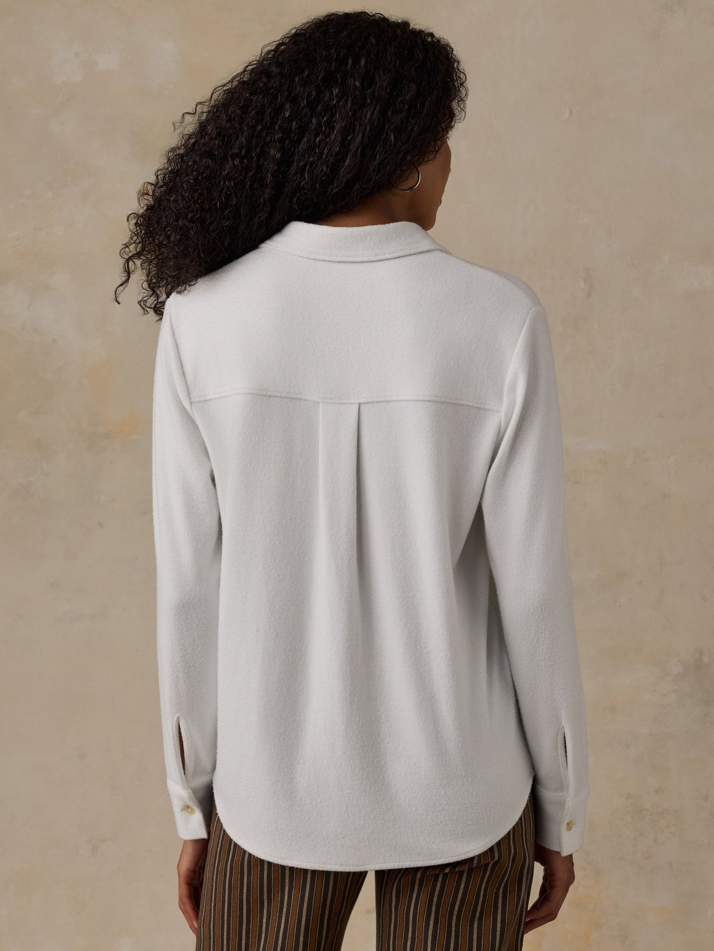Legend™ Sweater Classic Shirt - Pure White Twill