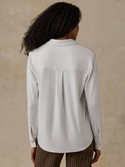 Legend™ Sweater Classic Shirt - Pure White Twill