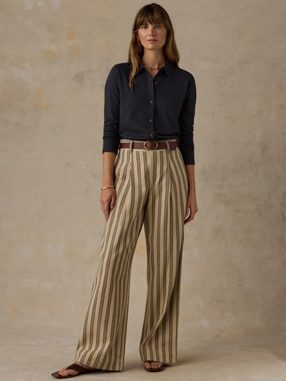 Sunwashed Knit Shirt - Washed Black