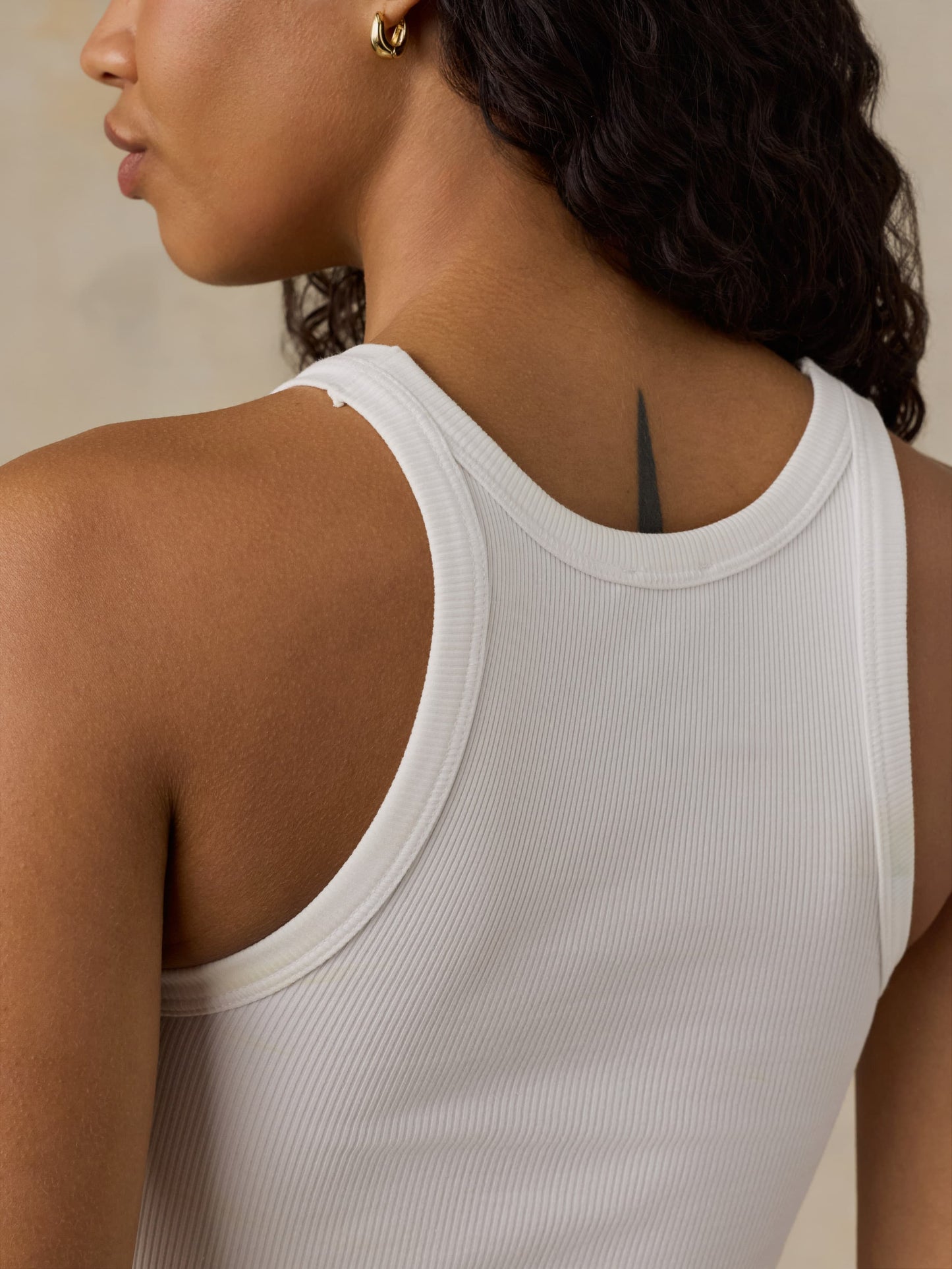 Surfside Rib Tank - White