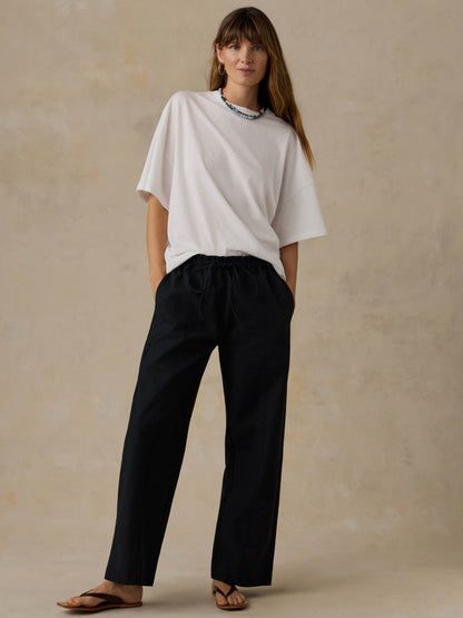 Sunwashed Boyfriend Tee - White