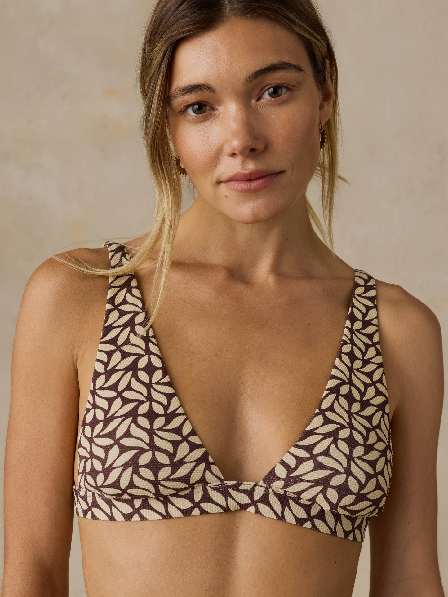 Summerset Top - Chocolate Petal