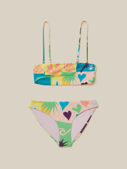 Faherty x Quiksilver Riptide Top - Sunshine Coast Tile