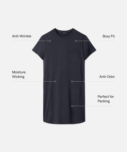 Women's Merino T-Shirt Dress