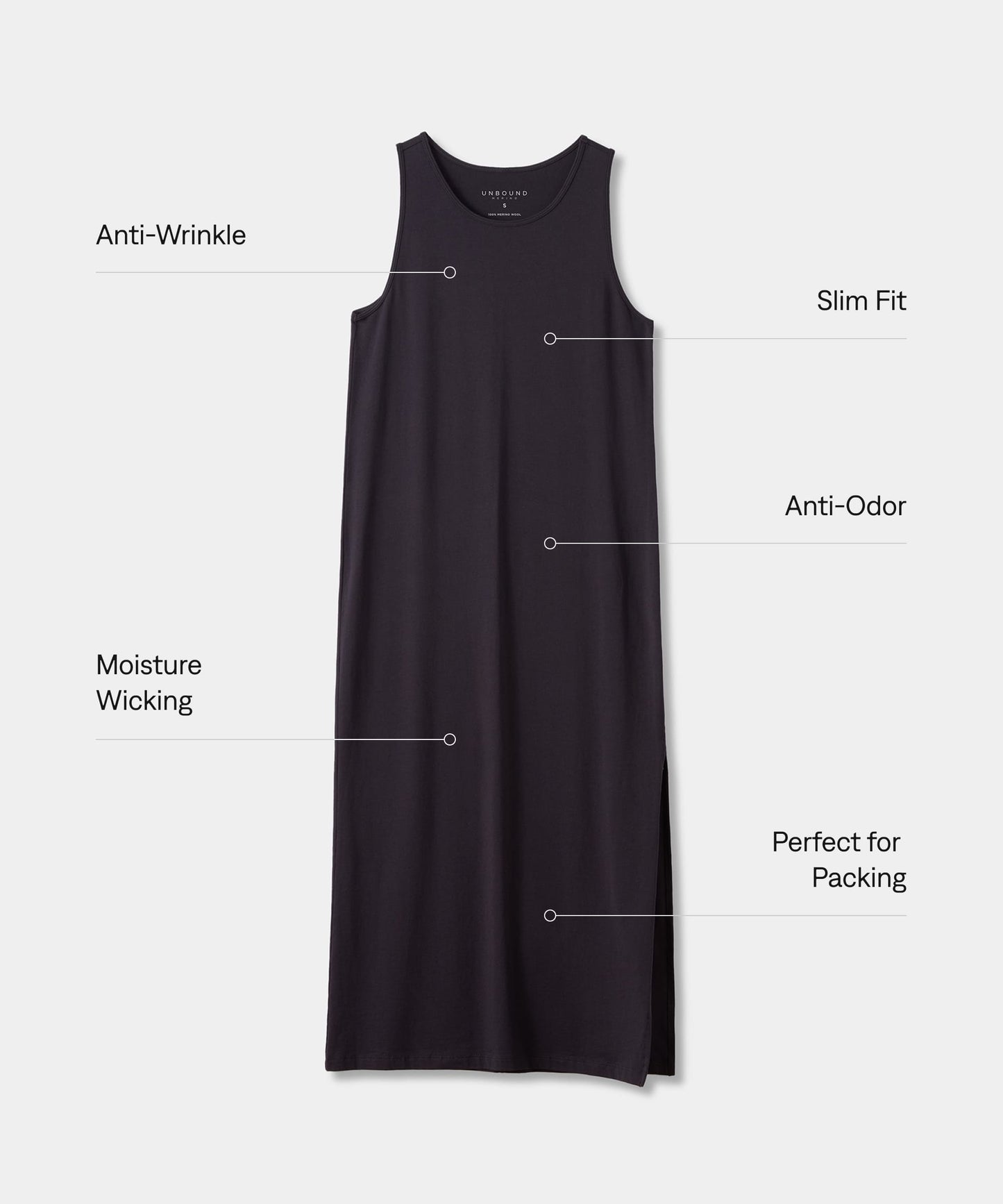 Women's Merino Travel Dress
