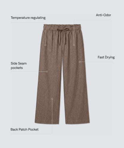 Women's Merino Linen Pants