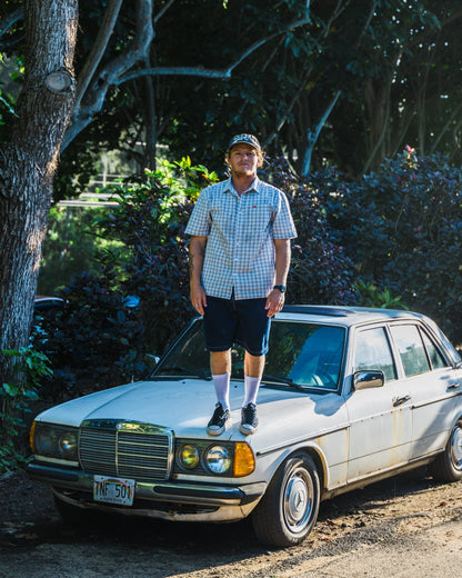 Young Guns Button-Up Short Sleeve Shirt - Plein Air