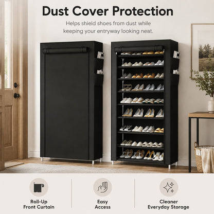 👟 50% OFF – Large-Capacity Shoe Storage Cabinet with Dust Cover