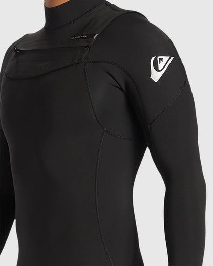 2/2 Everyday Sessions Chest Zip Long Sleeve Spring Suit - Black