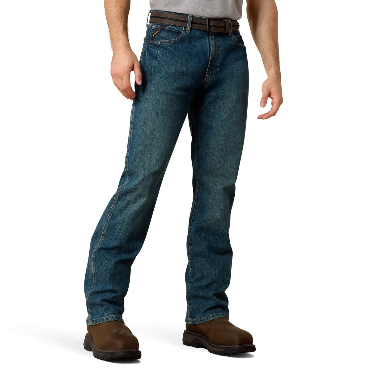 🔥 BESTSELLER | Men’s Relaxed Stretch Bootcut Jeans – Comfort Meets Classic Style