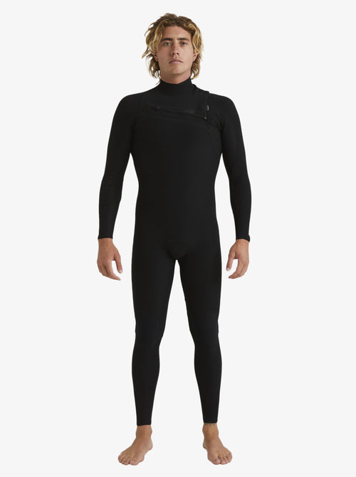 4/3mm Highline GBS Chest Zip Wetsuit - Black