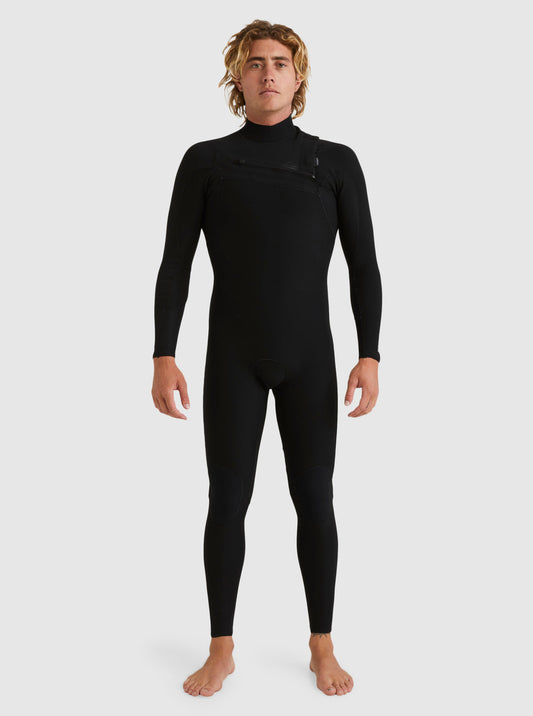 3/2mm Highline GBS Chest Zip Wetsuit - Black