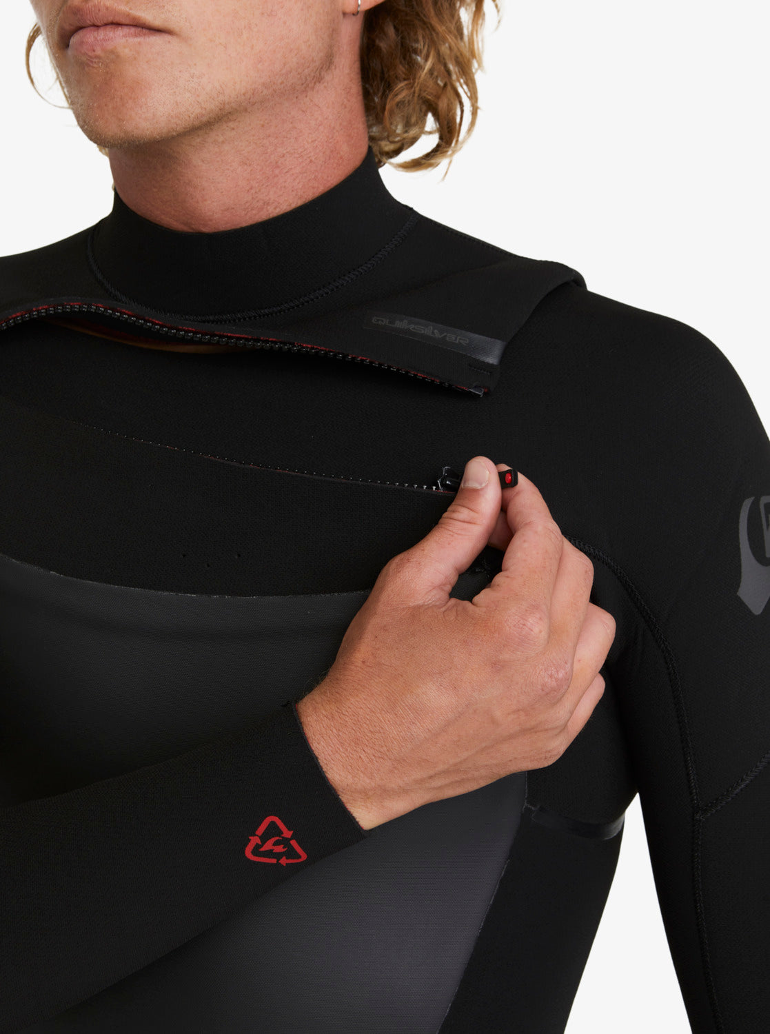 4/3mm Marathon Sessions GBS Chest Zip Wetsuit - Black