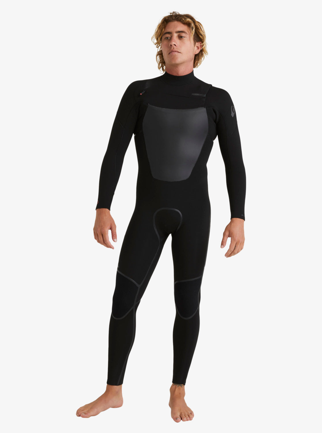 4/3mm Marathon Sessions GBS Chest Zip Wetsuit - Black