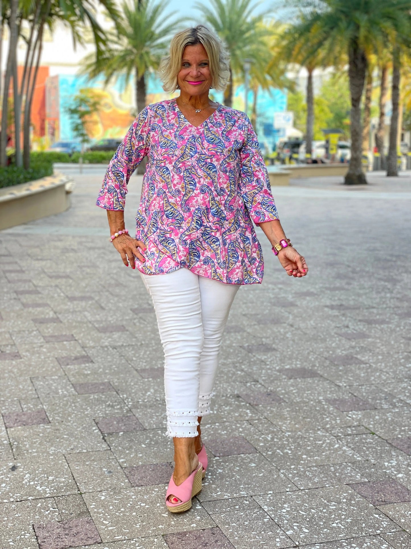 SEAHORSE ASYMMETRIC TOP