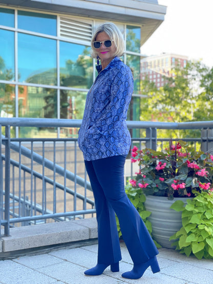 SAVANNA BLUE KANGAROO TOP