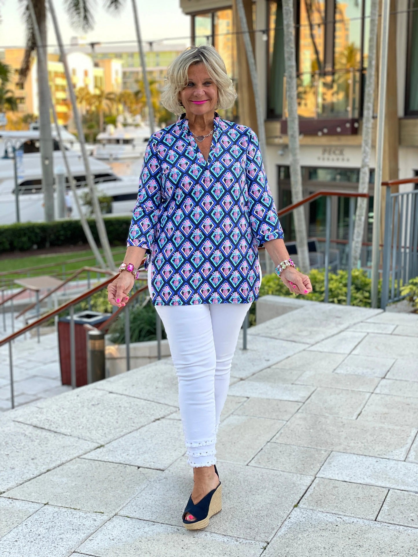 PINEAPPLE VACA TUNIC